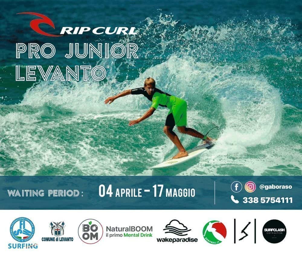 Risultati del Rip Curl Junior Levanto 2019